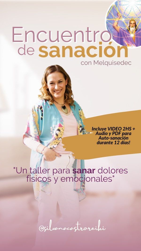 Taller de sanación Maestro MELQUISEDEC